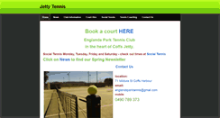 Desktop Screenshot of englandsparktennis.com